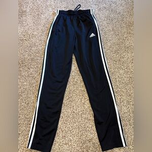 Adidas Athletic Black Track Pants Joggers Men’s Size Small